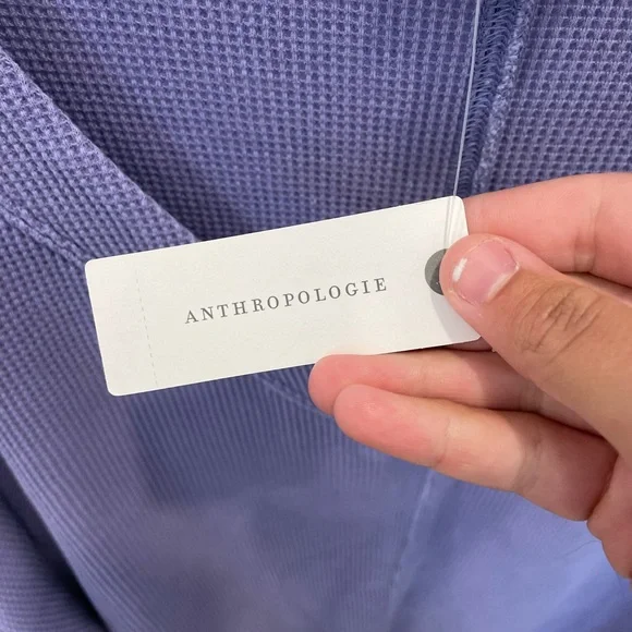 NWT Anthropologie Pilcro Lavender V-Neck Sweater - Picture 4 of 7